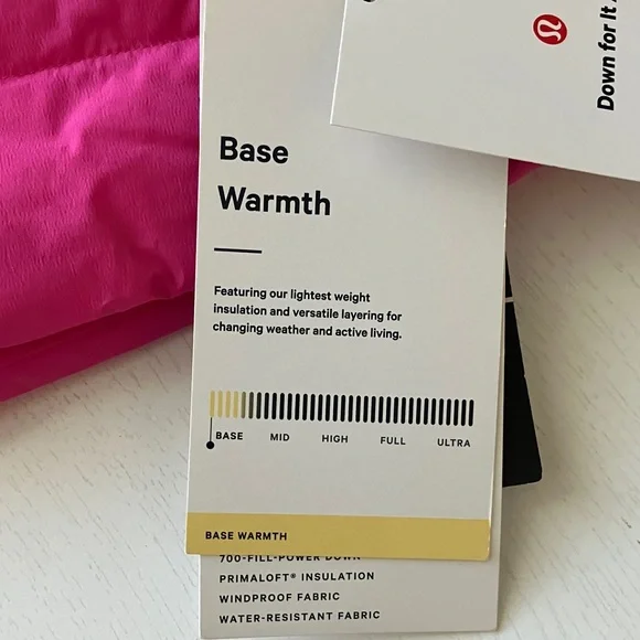 Lululemon Down For It All Vest (Size 8) NWT - Picture 10 of 14